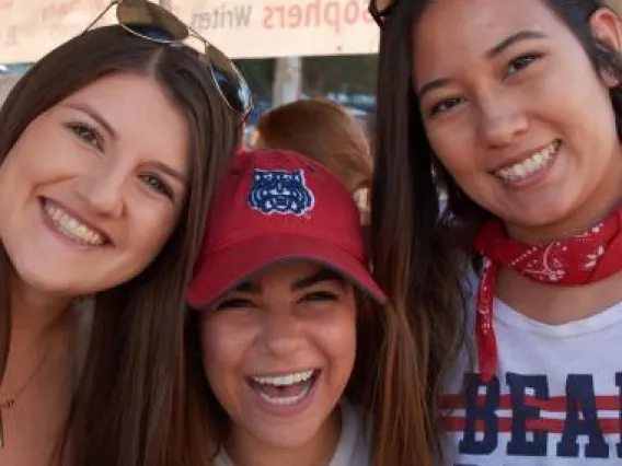 Honors Students Smiling