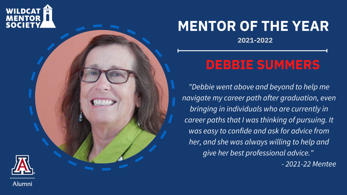 Mentor of the Year Debbie Summers