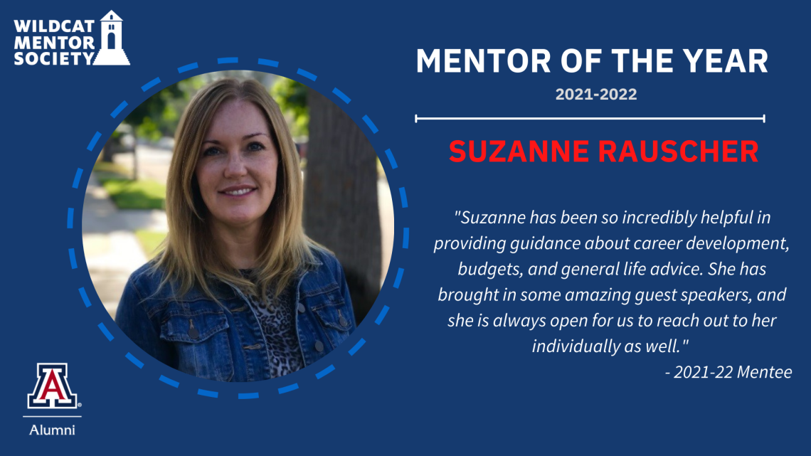 Mentor of the Year Suzanne Rauscher