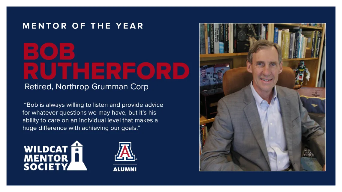 Mentor of the Year Bob Rutherford