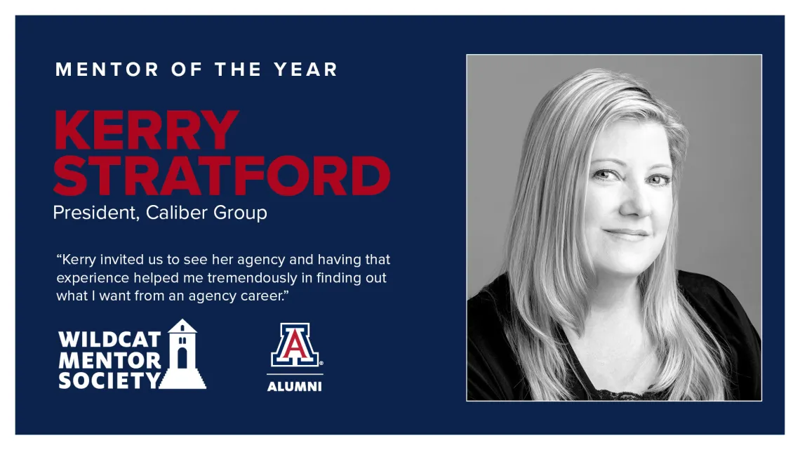 Mentor of the Year Kerry Stratford
